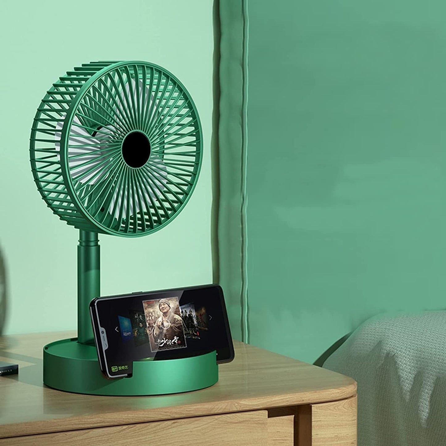 Samip Powerful Rechargeable High Speed Table Desk Fan for Home